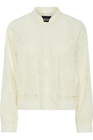 Pieces® Pcpolly Lace Bomber Jacket für Damen - S