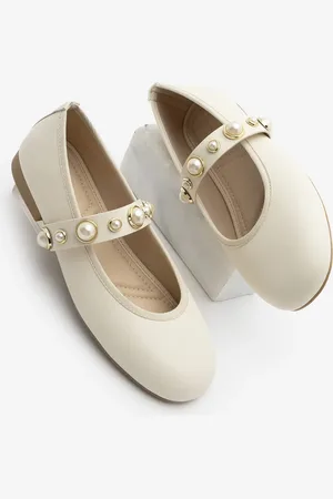 Marjin Ballerina Mit Perlenband Vesma für Damen - 38