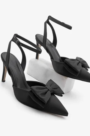 Marjin Schuhe Mit Stiletto-absatz Aus Schwarzem Satin. Phenomenales, Detailliertes, Individuelles Design - 38