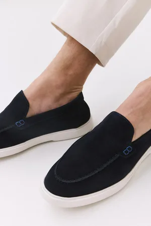 YAYA Marineblaue Loafer-schuhe 02ayy 308530 A680 für Herren - 41