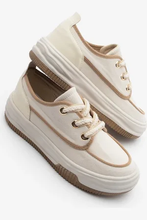Marjin Sneaker Unverwechselbare Leinen Sneakers Rotvi Camel für Damen - 39