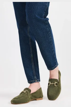 YAYA Loafer Aus Leder In Mit Schnalle für Damen - 40