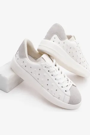 Marjin Graue Lena-sneaker – Geschliffener Sneaker für Damen - 38