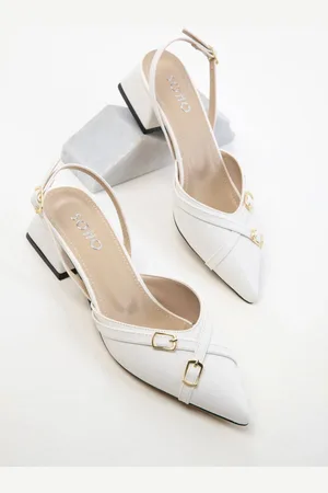 SOHO Weiße Klassische Schuhe Mit Absatz für Damen - 40