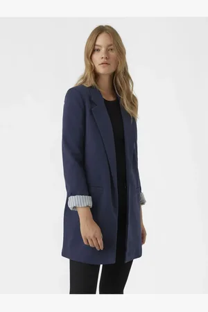 VERO MODA Blazer Vmharuki L/s Jersey Long Blazer Exc für Damen - 34
