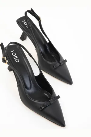 SOHO Schwarze Klassische Schuhe Mit Absatz für Damen - 36