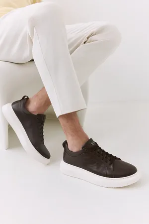 YAYA Braune Freizeitschuhe 02ayy 308440 A480 für Herren - 41