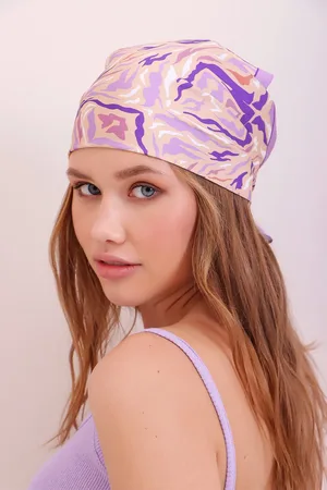 Trend Alacati stili Gemustertes Haar-accessoire , Bandana für Damen - One Size