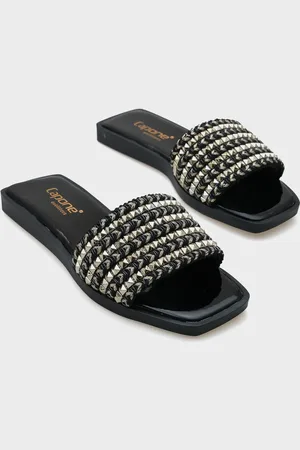 Capone Outfitters Capone Trock Single Strap -gold Hausschuhe für Damen - 38