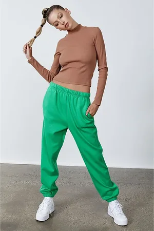 MADMEXT Grüne Oversize-jogginghose Mit Elastischem Bund für Damen - M