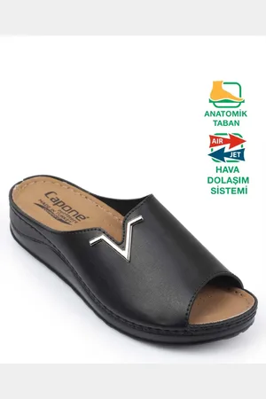 Capone Outfitters Jada 107012 Anatomische Komfort-hausschuhe für Damen - 39