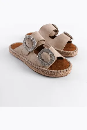 Capone Outfitters Britney Stone Espadrille-hausschuhe für Damen - 39
