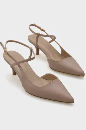 Capone Outfitters Perla Schuhe Mit Mittlerem Absatz, Knöchelriemen Und Spitzer Zehenpartie für Damen - 39