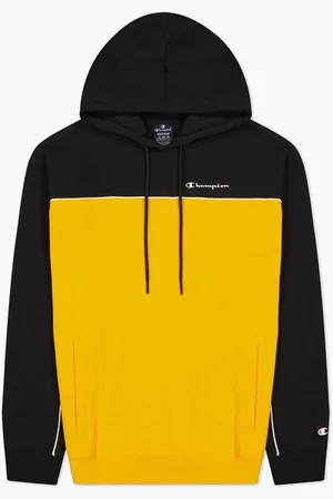 Champion Pullover Fleece-kapuzenpullover Mit Farbblockoptik für Herren - XL