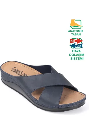 Capone Outfitters Elfenbein 107001 Anatomische Komfort-hausschuhe Mit Kreuzband für Damen - 38