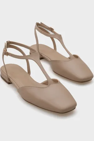 Capone Outfitters Andi Ballerinas Mit Knöchelriemen für Damen - 39