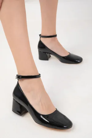 SOHO Klassische Schwarze Lackleder-schuhe Mit Absatz - für Damen - 37