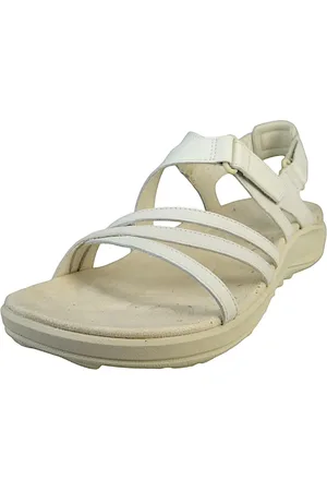 Merrell Trekking-sandalen Sandalen Wanderschuhe Harbor Backstrap J008364 White Leder -air für Damen - 40