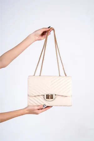 Capone Outfitters Gesteppte London-tasche für Damen - One Size