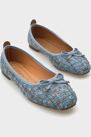 Capone Outfitters Hana Trend Babyblaue Ballerinas für Damen - 39