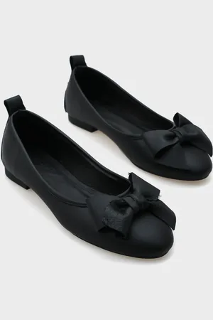 Capone Outfitters Bliss Ballerinas Aus Echtem Leder Mit Schleifenzubehör für Damen - 39