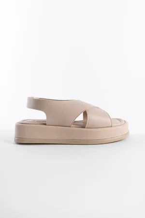 Capone Outfitters Dena Sandalen Mit Keilabsatz Und Kreuzriemen für Damen - 37