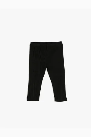 Koton Baby-leggings Aus Baumwolle Mit Geripptem Bund Und Elastischem Bund für Damen - 12–18 Monate