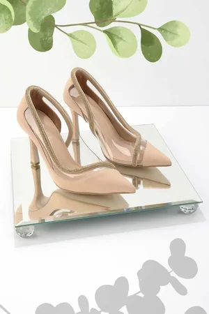 Disney Klassische Schuhe Mit Absatz Aus Mattem Nude-satin K 01211770438 für Damen - 40