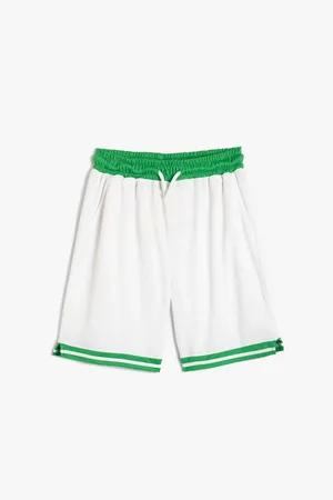 Koton Übergroße Sportshorts Mit Farbblockdesign – Taschen Und Bänder An Der Taille für Herren - 6–7 Jahre