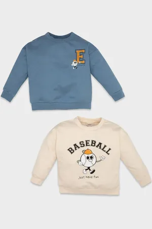 DeFacto Sport-sweatshirt Für Babys – Weiches, Haariges 2-teiliges Halsband Mit Innenpolsterung D4597a524au für Herren - 5–6 Jahre