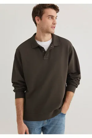 Mavi Braunes Sweatshirt Mit Polokragen 0s10323-70092 für Herren - M