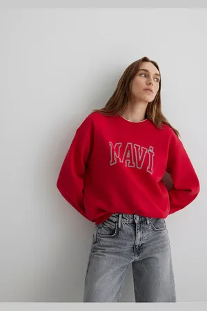 Mavi Rotes Sweatshirt Mit Logo-print -70467 für Damen - XS