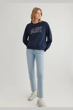 Mavi Marineblaues Sweatshirt Mit Logo-print -70899 für Damen - S