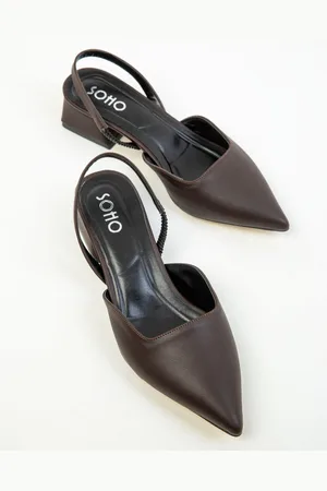 SOHO Braune Klassische Schuhe Mit Absatz für Damen - 39