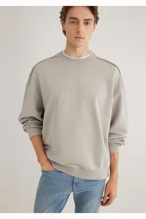 Mavi Graues Sweatshirt Mit Rundhalsausschnitt -82577 für Herren - L