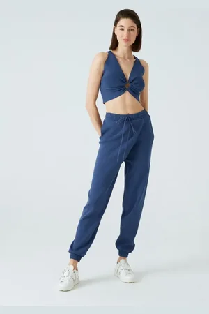 JOIN US Joggerhose Mit Elastischem Beindetail für Damen - L
