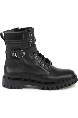 Tommy Hilfiger Schnürstiefel Mit Schnalle für Damen - 38
