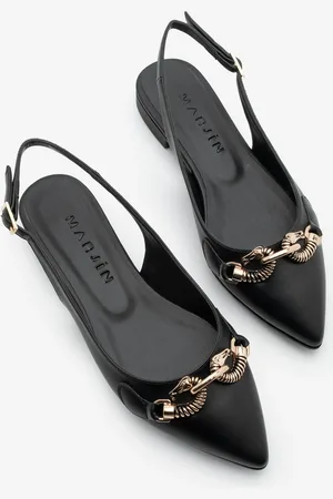 Marjin Schuhe Mit Spitzer Zehenpartie Und Offenem Rücken, , Daily Beteksiyon für Damen - 38