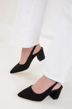 SOHO Klassische Schuhe Mit Absatz Aus Schwarzem Wildleder für Damen - 38