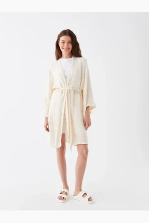 LC Waikiki Langärmliger Kimono Mit Schalkragen für Damen - 44