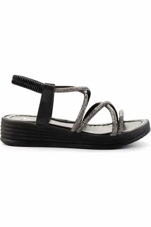 Disney Schwarze Sandalen K 05823022909 für Damen - 36