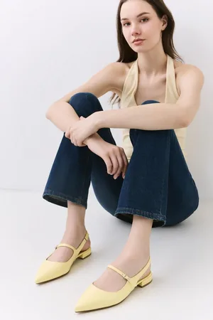 YAYA 01ayy 308020 Gelbe Ballerinas Im A500-modell für Damen - 37