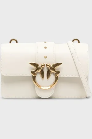 Pinko Pinko Logo Kettenriemen Ledertasche Bag100059 A0gk Z14q für Damen - One Size