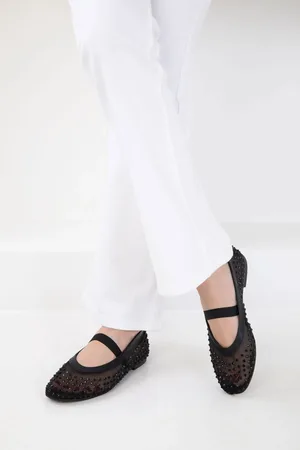 SOHO Schwarzes Ballerina-ballett für Damen - 36