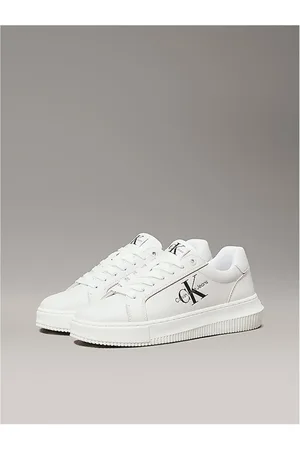Calvin Klein Weiße Sportschuhe Yw0yw00823ybr-white für Damen - 36