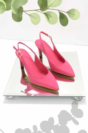 Disney Klassische Schuhe Mit Absatz Aus Mattem Fuchsia-satin K 01188132638 für Damen - 36