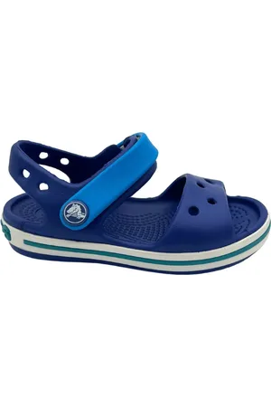 Crocs Crocband Sandal Kids Dunkelblau Unisex Kinder Sandalen Hausschuhe 100528996 - 32-33