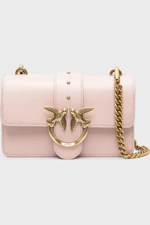 Pinko Echtledertasche Mit Logo Kettenriemen Geldbörse 100059 A0f1 O81q für Damen - One Size