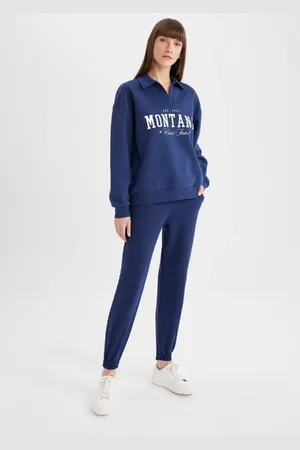 DeFacto Dicke Jogger-jogginghose Mit Elastischem Bund Und Schnürtasche V2700az24wn für Damen - M