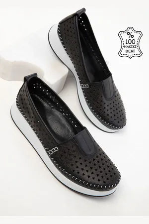 SOHO Schwarze Loafer-schuhe Aus Echtem Leder für Damen - 39